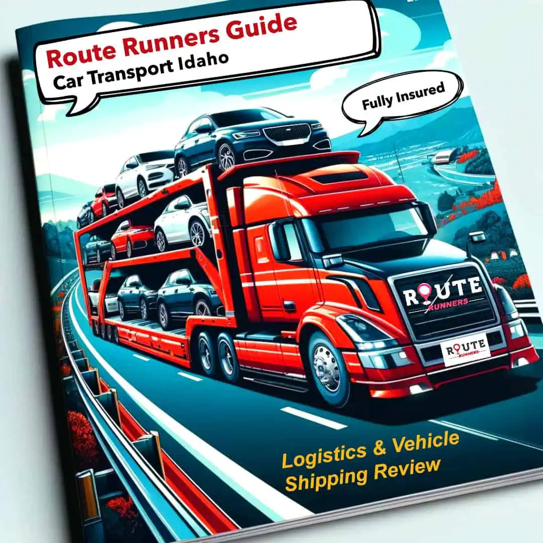 Cover of Meridian Car Shipping Magazine by Route Runners Auto Transport